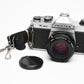 Pentax K1000 35mm SLR w/50mm f2 lens, New seals, strap, Great!