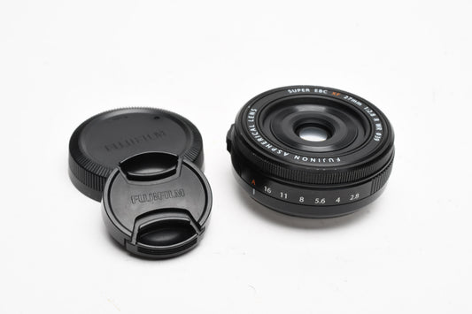 Fujifilm Super EBC XF 27mm f2.8 R WR Aspherical lens, X Mount, *Read
