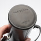 Minolta ~6" x 2.75" wide brown leather zippered lens case