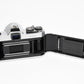 Pentax K1000 35mm SLR w/50mm f2 lens, New seals, strap, Great!