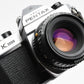 Pentax K1000 35mm SLR w/50mm f2 lens, New seals, strap, Great!
