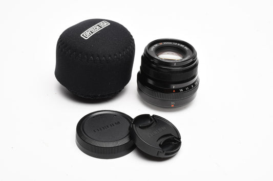 Fujifilm Super EBC XF 35mm f2 R WR Aspherical lens, X Mount, +Pouch