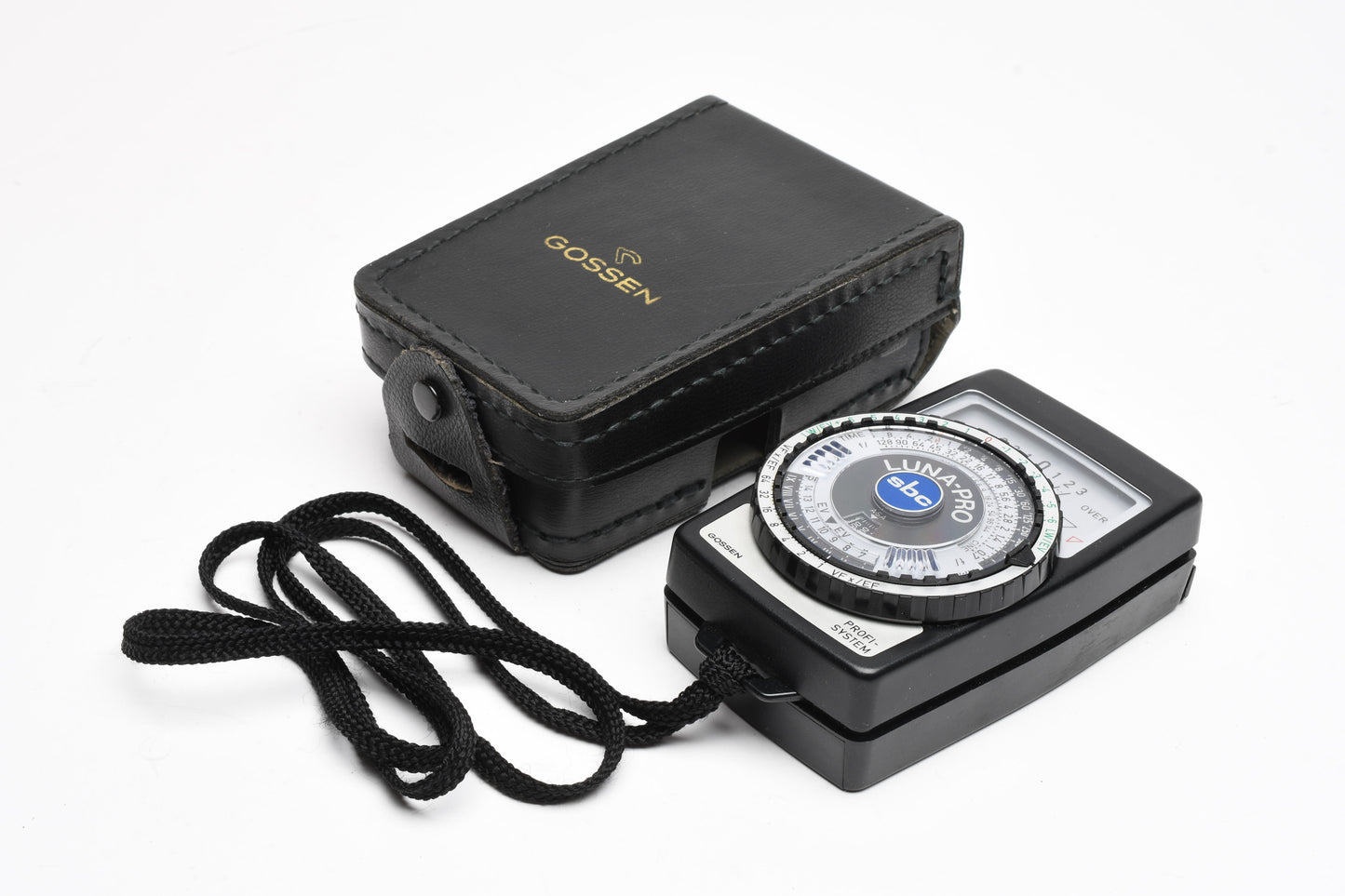 Gossen Luna-Pro sbc incident light meter, case, tested, great!