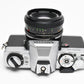 Minolta XG-A 35mm SLR w/50mm f2 lens, strap, new seals, cap, Great!