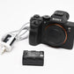 Sony A7R III Mirrorless Body, batt+charger, 9496 Acts, *Read