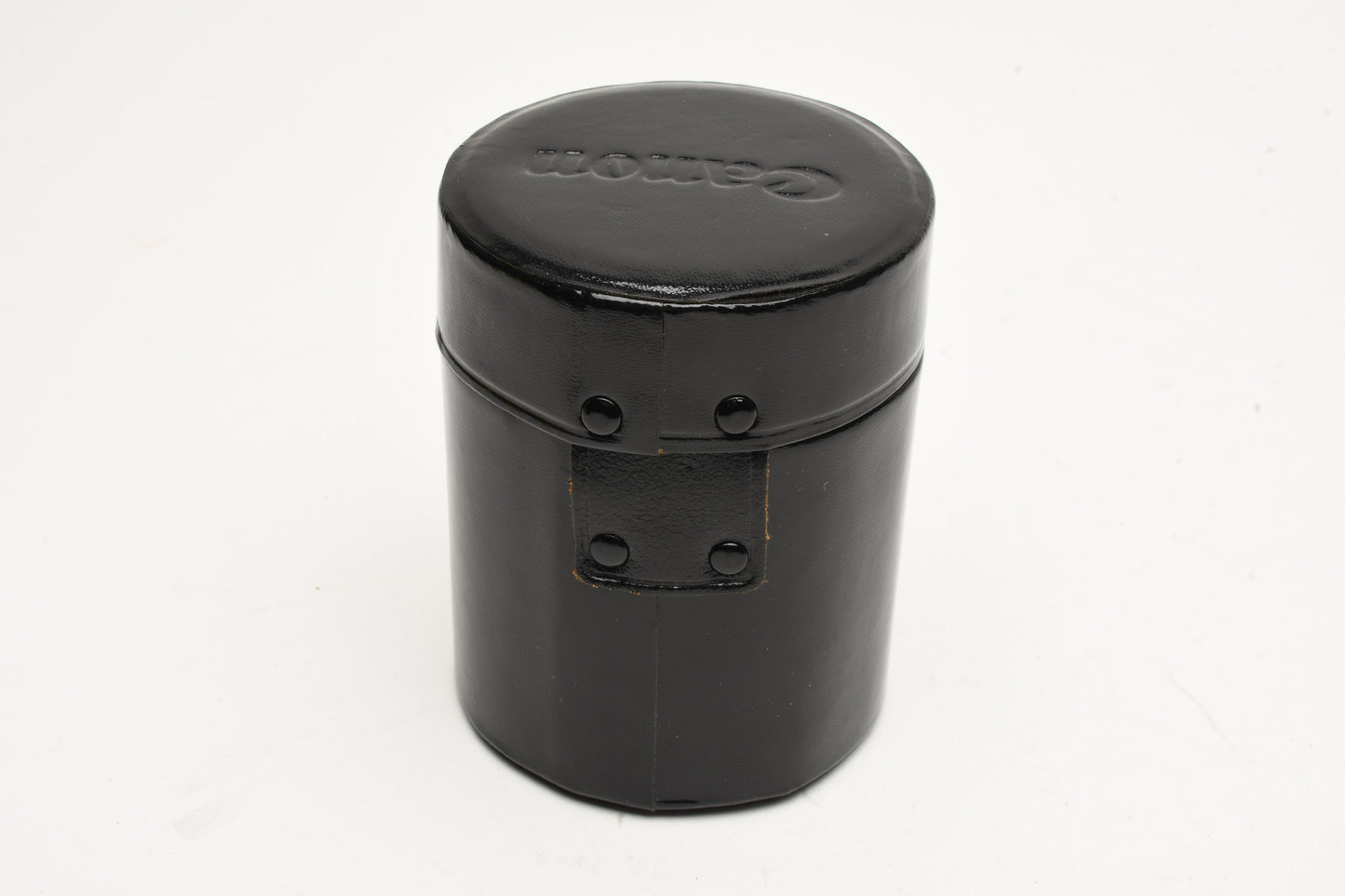 Canon C lens case Black ~4" x 3", Very clean