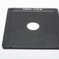 Toyo View 4x5" Camera Lens Board 158mm Square 35.5mm Hole Copal 0