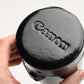 Canon C lens case Black ~4" x 3", Very clean