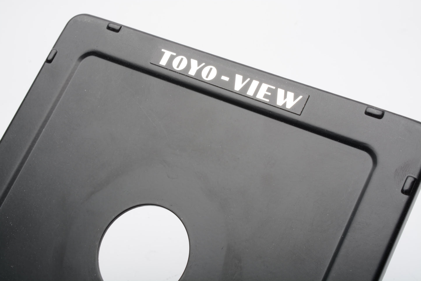 Toyo View 4x5" Camera Lens Board 158mm Square 35.5mm Hole Copal 0