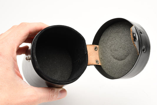 Canon C lens case Black ~4" x 3", Very clean