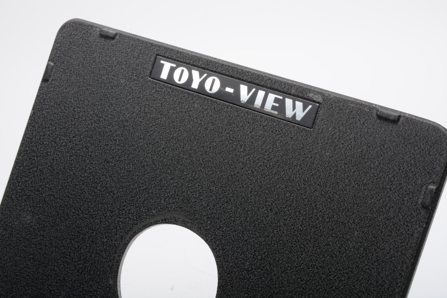 Toyo View 4x5" Camera Lens Board 158mm Square 35.5mm Hole Copal 0