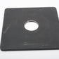 Toyo View 4x5" Camera Lens Board 158mm Square 35.5mm Hole Copal 0