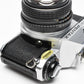 Pentax ME Super 35mm SLR w/50mm f1.7, Strap, New seals, Tested, Great!