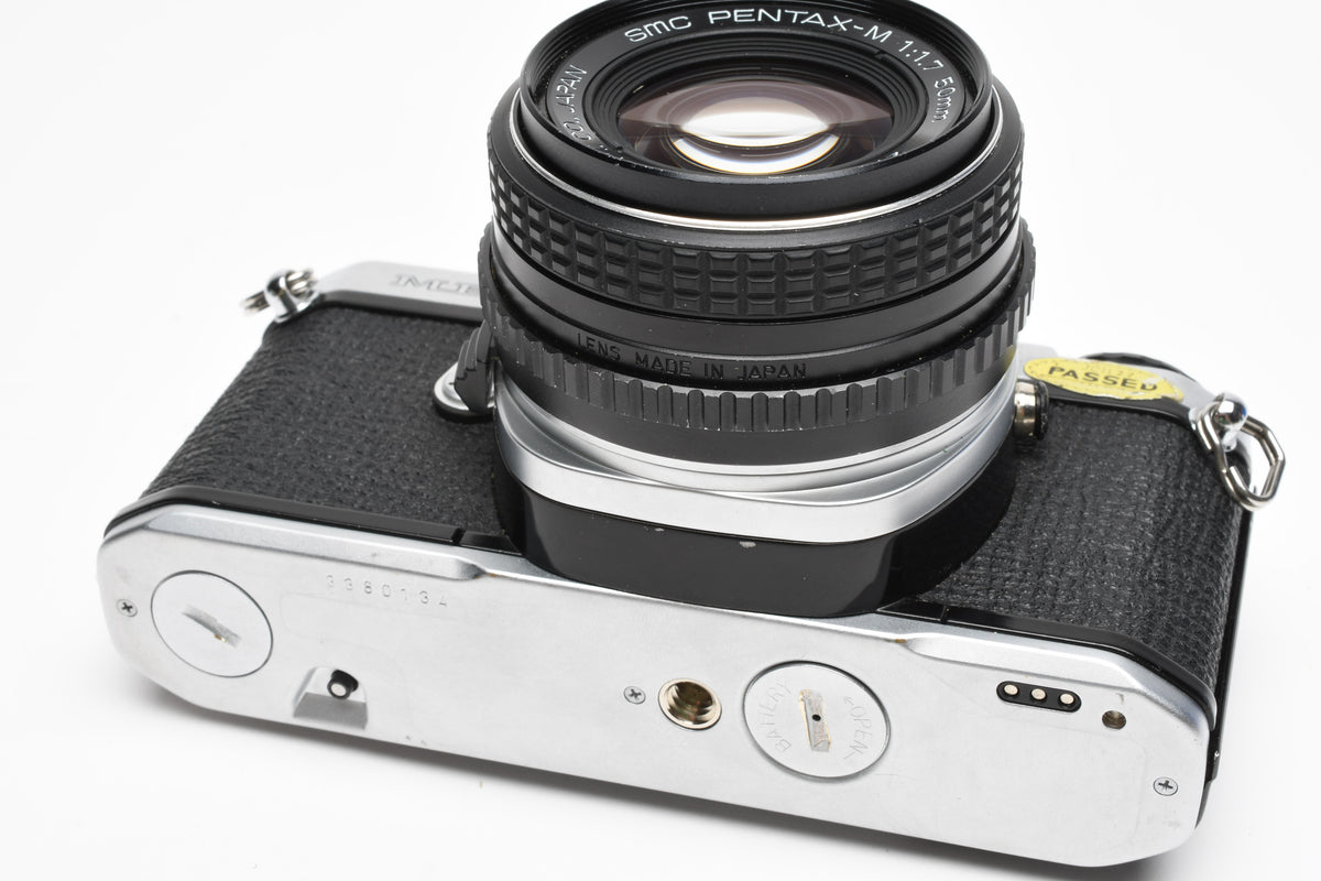 Pentax ME Super 35mm SLR w/50mm f1.7, Strap, New seals, Tested, Great!