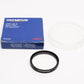 Olympus UVF-40.5 UV filter, Mint-