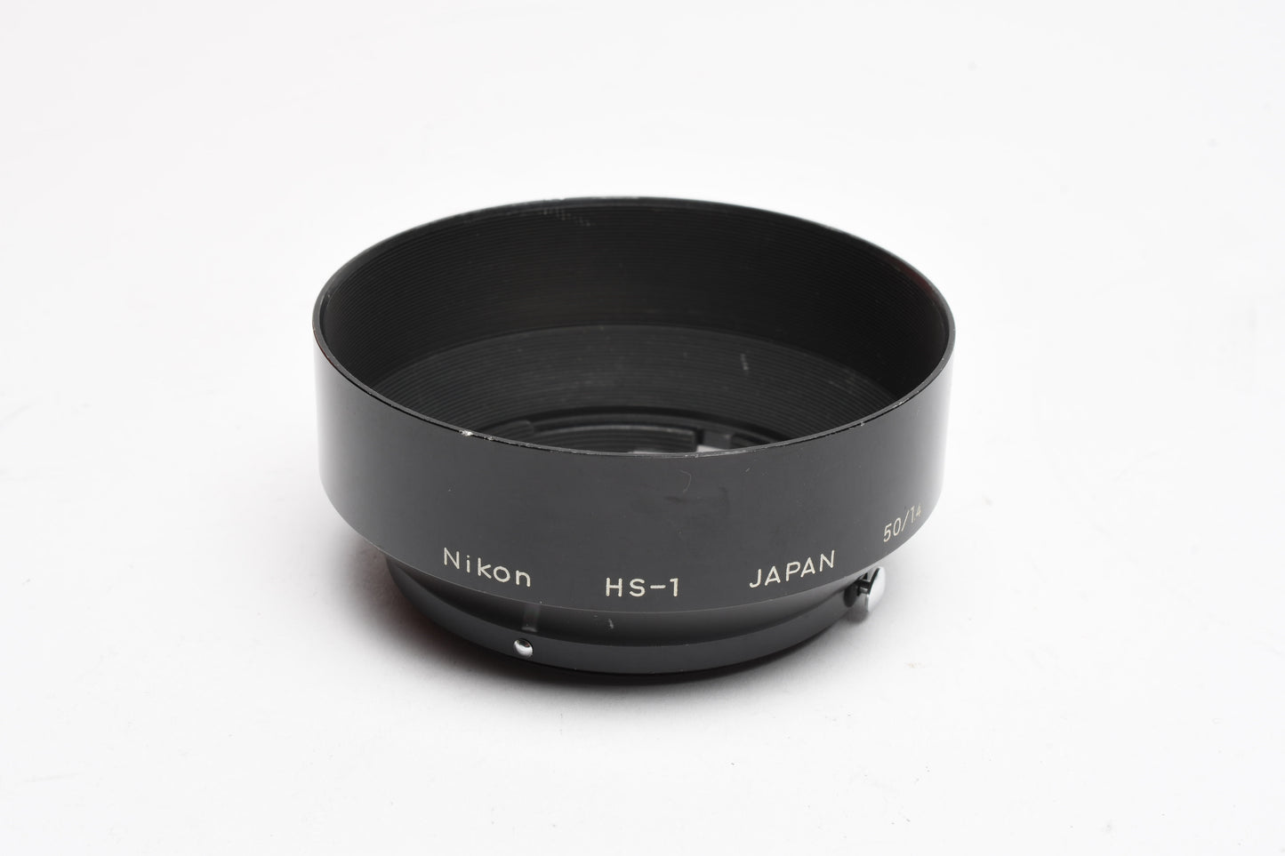 Nikon HS-1 Metal Lens Hood Snap-On Type for Nikkor Auto 50mm f1.4 prime lens