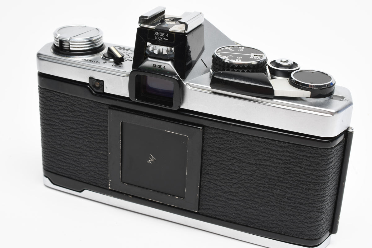 Olympus OM-2N 35mm SLR w/50mm f/1.8 Lens, New Seals! Shoe, nice!