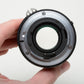 Nikon Nikkor MF 28mm f2 AIS wide angle lens, caps, very clean & sharp!