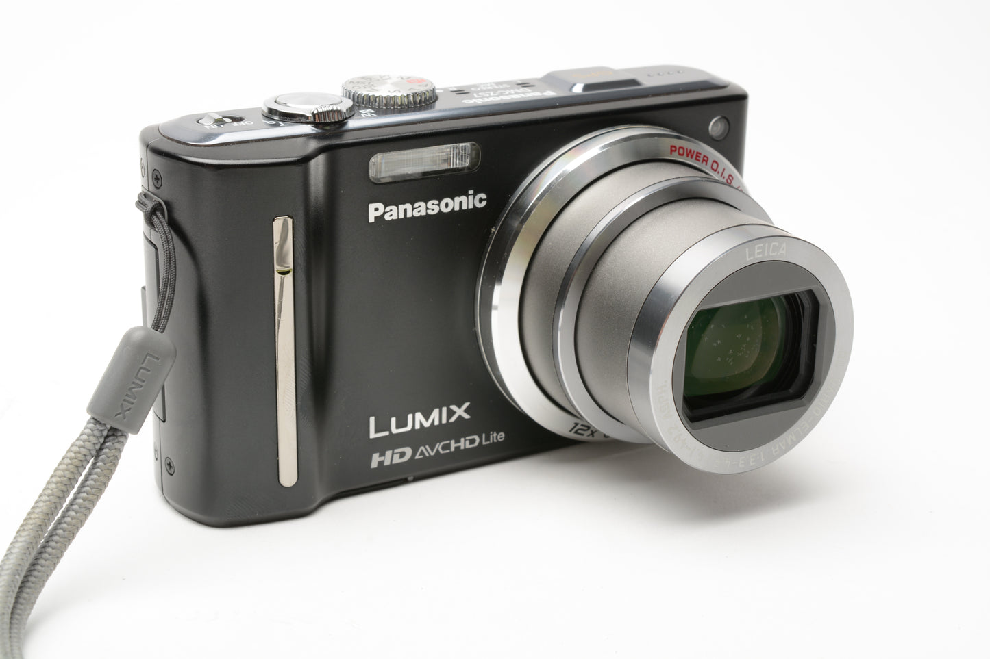 Panasonic Lumix DMC-ZS7 12.1MP Digital Point&Shoot, 2batts, charger, pouch