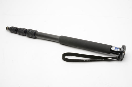 Gitzo G1568 MK2 Mountaineer Carbon Fiber Monopod 4-Section, 21.5-65 in, Nice!