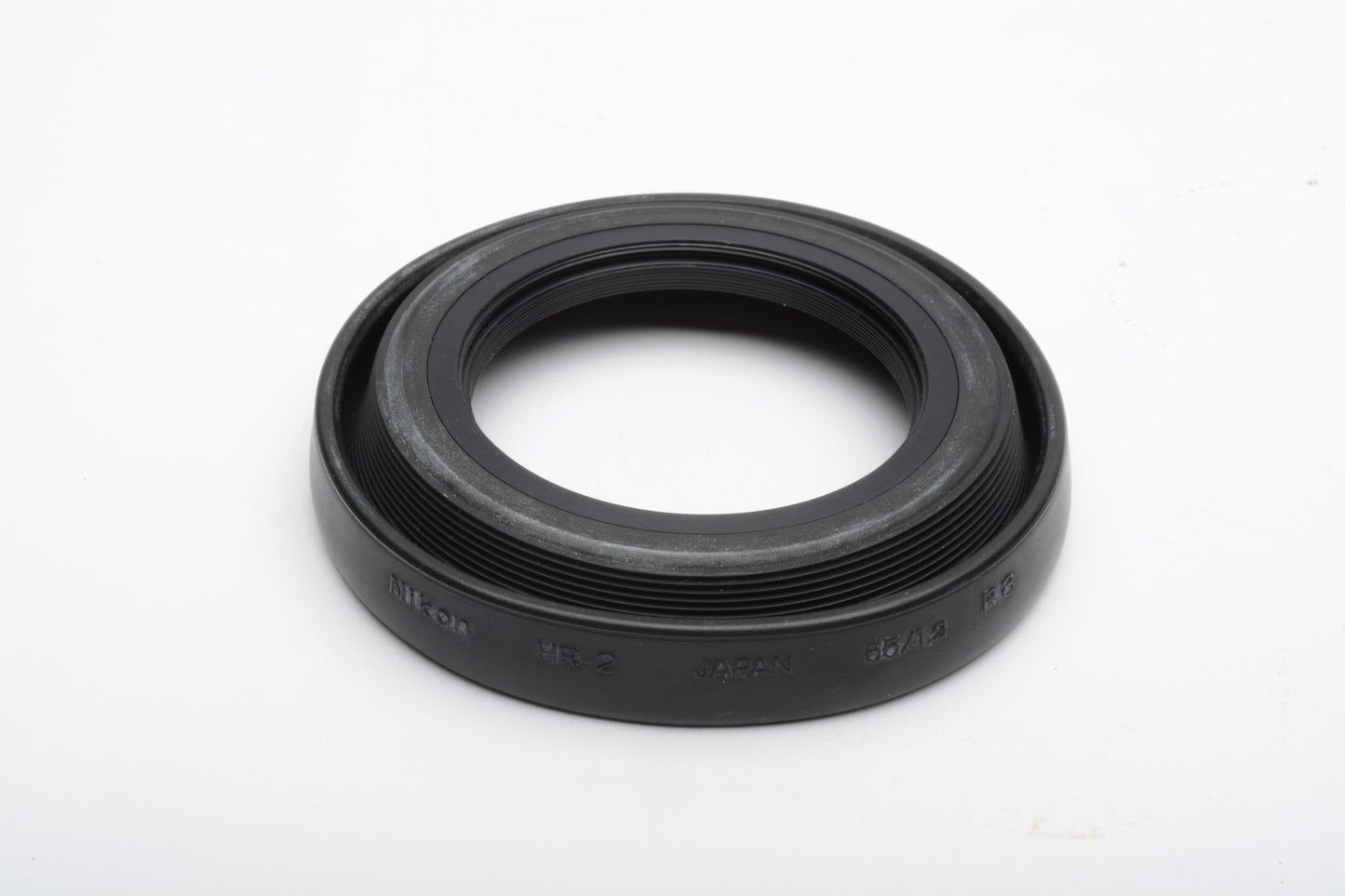 Nikon HR-2 rubber lens hood for 50mm f1.2 or 58mm f1.2 Noct in box