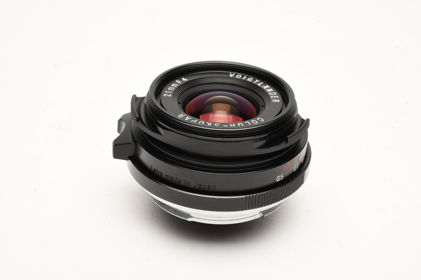 Voigtlander Color Skopar 21mm F4 VM (for Leica M mount), Hood, caps + UV, Mint-