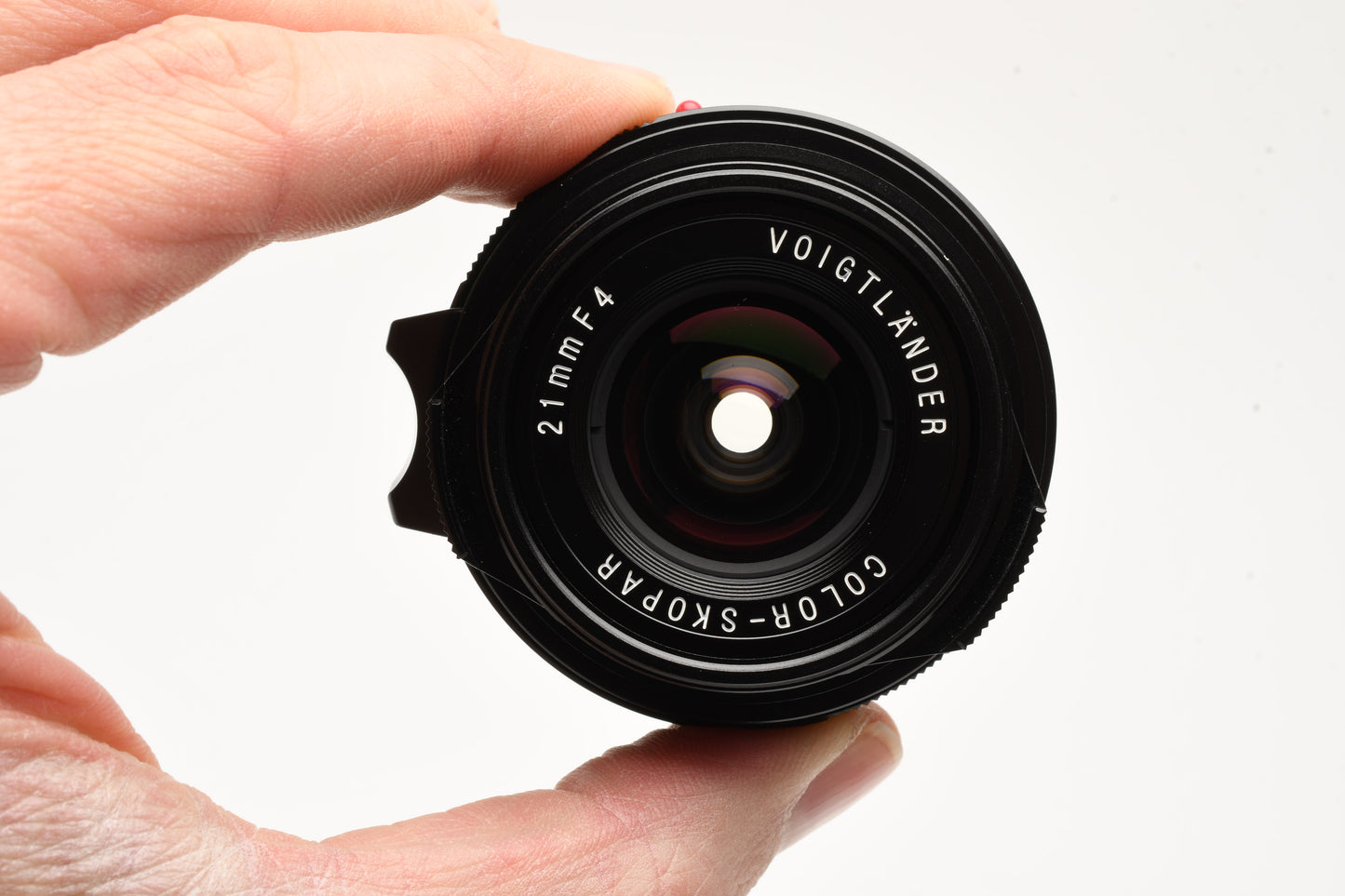 Voigtlander Color Skopar 21mm F4 VM (for Leica M mount), Hood, caps + UV, Mint-