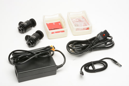 Aputure MC4 Light Travel Kit w/wireless charging case, ball heads, diffusers, USB-C++