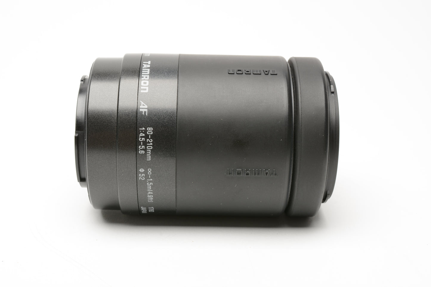 Tamron AF 80-210mm f4.5-5.6 zoom lens w/caps + UV filter (Sony A) 178D