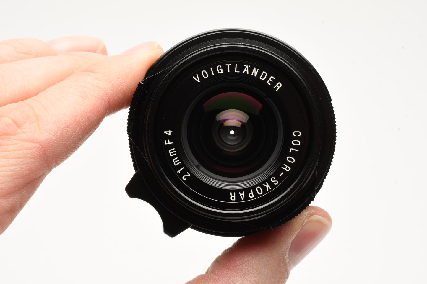 Voigtlander Color Skopar 21mm F4 VM (for Leica M mount), Hood, caps + UV, Mint-