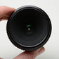 Nikon Nikkor MF 55mm f3.5 AI Micro lens, caps, clean & sharp!