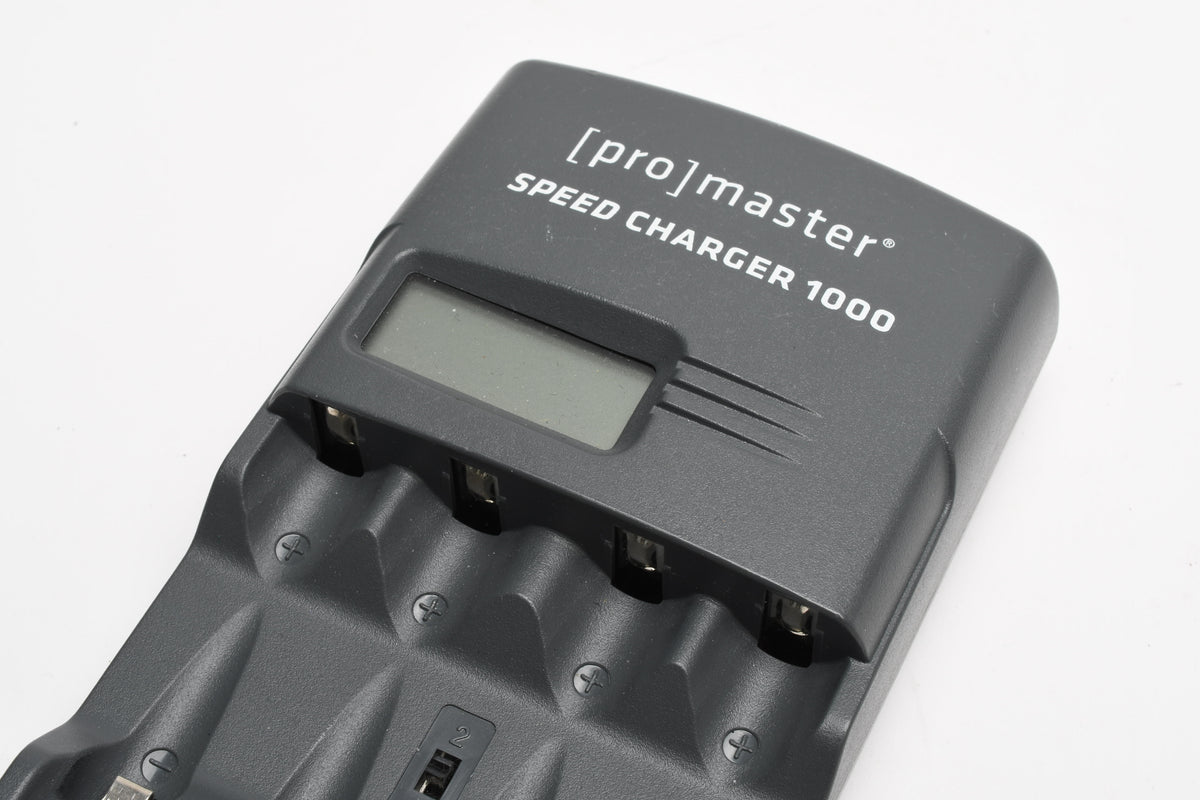 Promaster LCD Speed Charger 1000 AA charger - Very clean, Tested