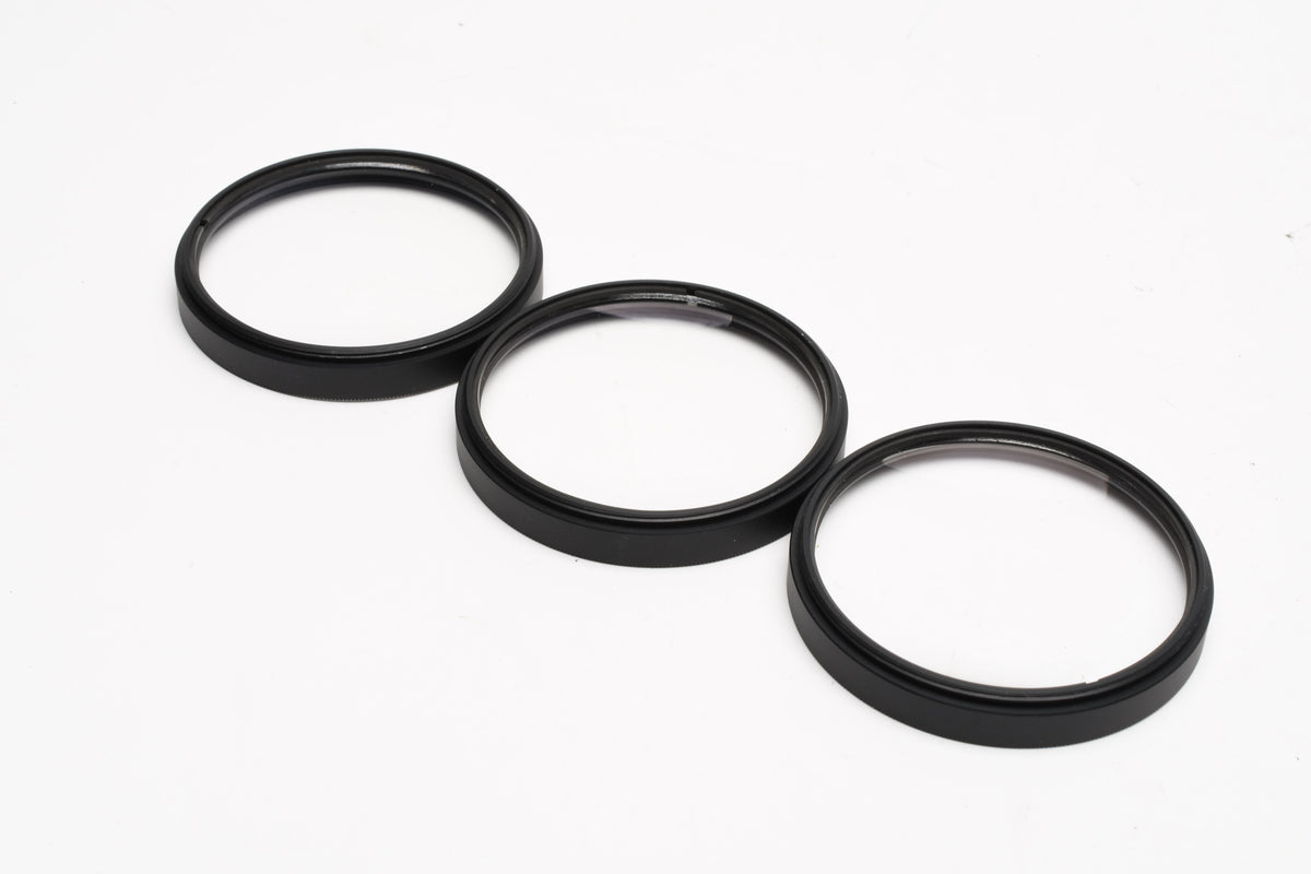 Hoya 52mm Close-up filter set +1, +2, +4 in pouch, Mint-