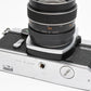 Ricoh Singlex TLS 35mm SLR w/Rexagon 35mm f2.8 lens, strap, new seals