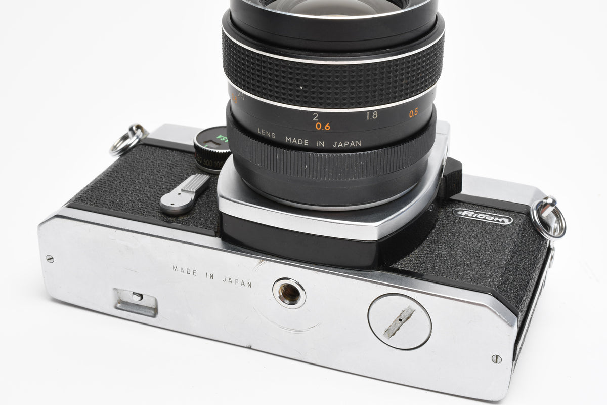 Ricoh Singlex TLS 35mm SLR w/Rexagon 35mm f2.8 lens, strap, new seals