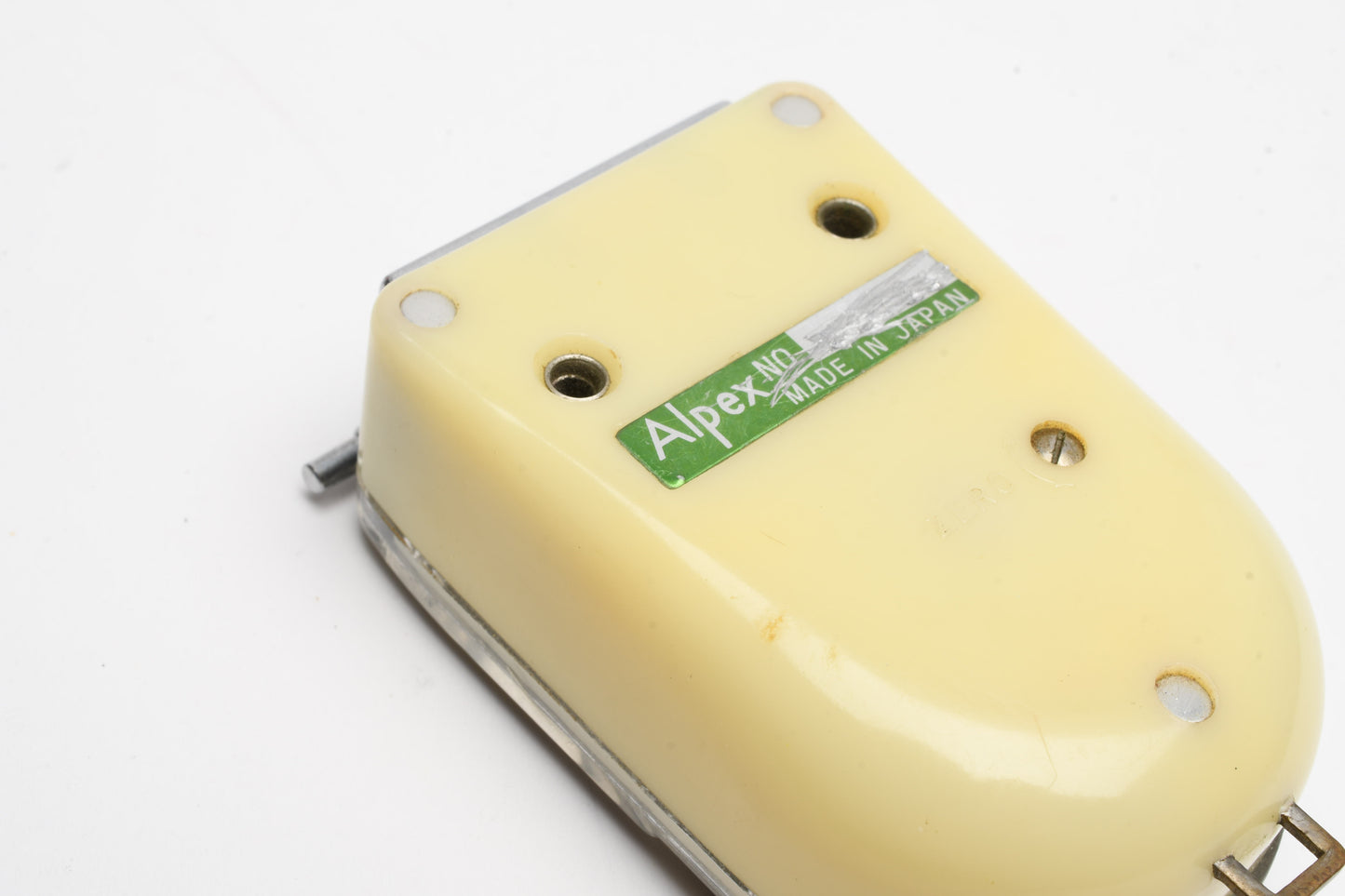 Alpex white/green incident light meter, tested, works, accurate
