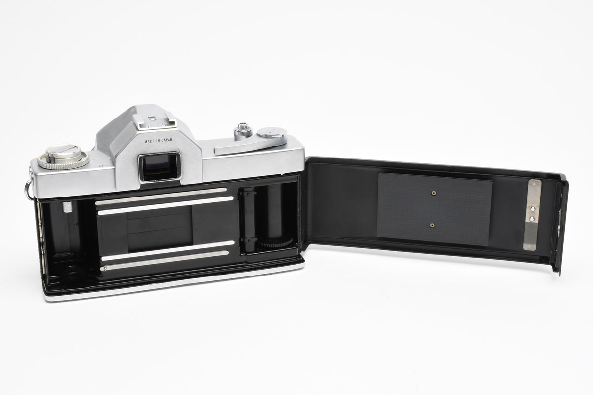 Ricoh Singlex TLS 35mm SLR w/Rexagon 35mm f2.8 lens, strap, new seals