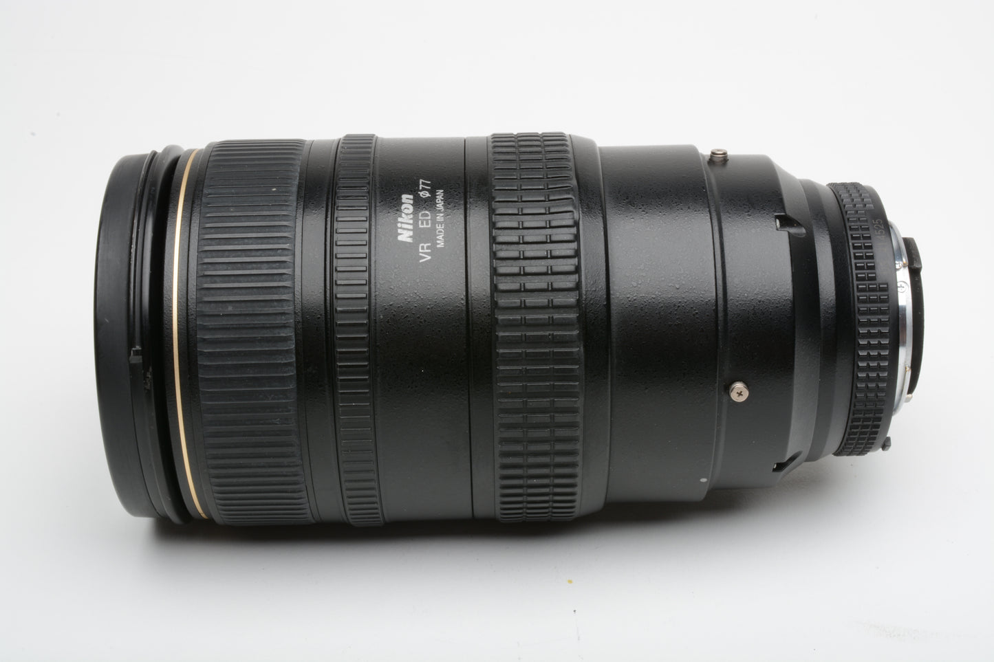 Nikon Nikkor AF ED 80-400mm f4.5-5.6D ED VR w/Hood, Caps, UV