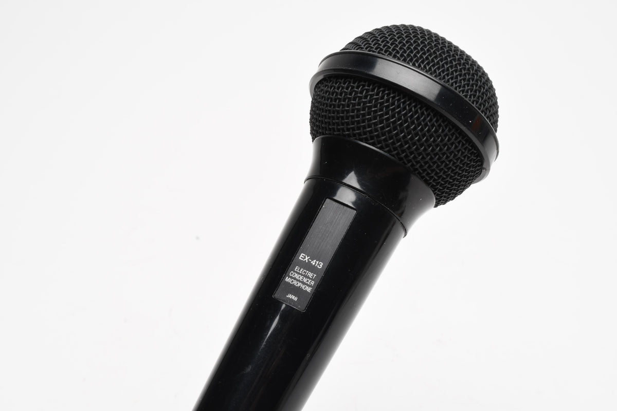 Azden EX-413 Electret Condenser Microphone, Clean, Tested