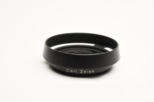 Zeiss Metal Vented Lens Hood for ZM 50mm f2, 35mm f2, Mint- Genuine