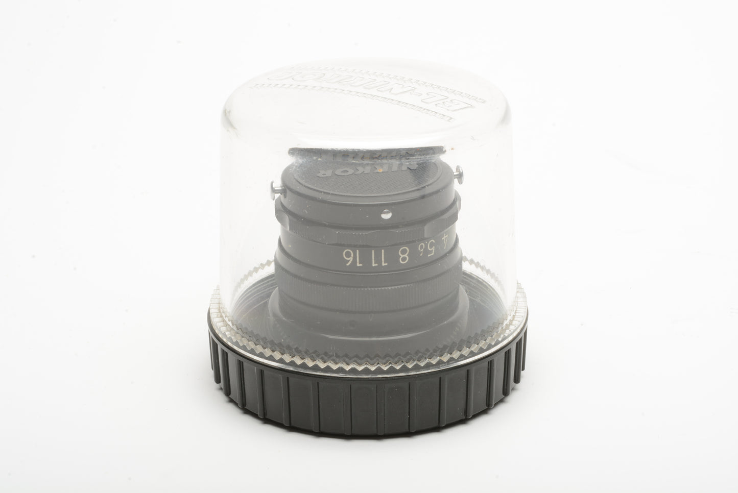 Nikon Nikkor-EL 50mm f2.8 Darkroom enlarging lens, jewel case + cap, nice