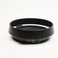 Zeiss Metal Vented Lens Hood for ZM 50mm f2, 35mm f2, Mint- Genuine