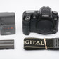 Canon EOS D60 DSLR Body, batt+charger+strap, tested, clean, works great