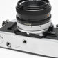 Canon AE-1 35mm SLR Camera w/50mm f1.8 Lens, UV, New Seals! Great!