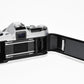 Canon AE-1 35mm SLR Camera w/50mm f1.8 Lens, UV, New Seals! Great!