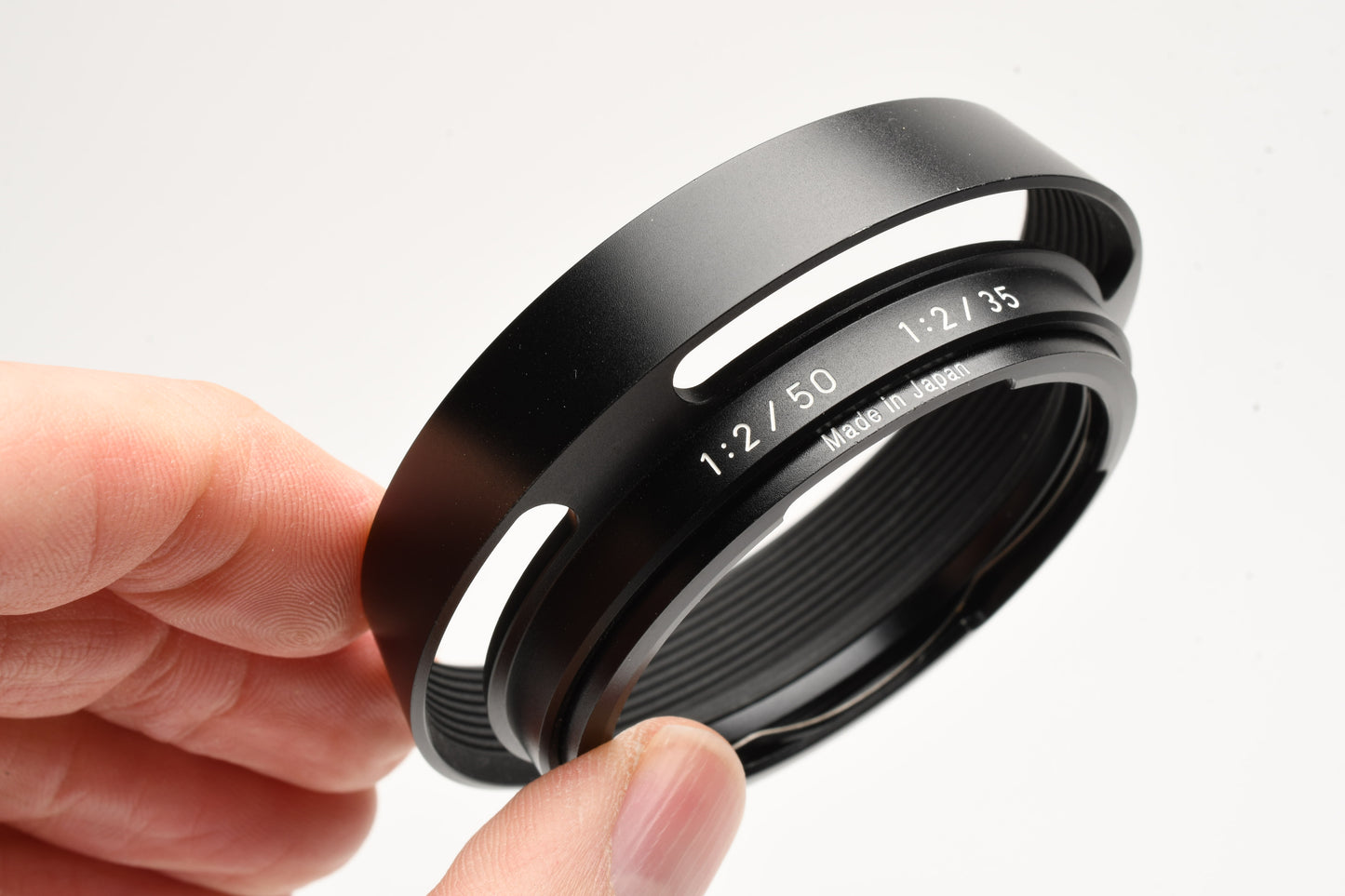 Zeiss Metal Vented Lens Hood for ZM 50mm f2, 35mm f2, Mint- Genuine