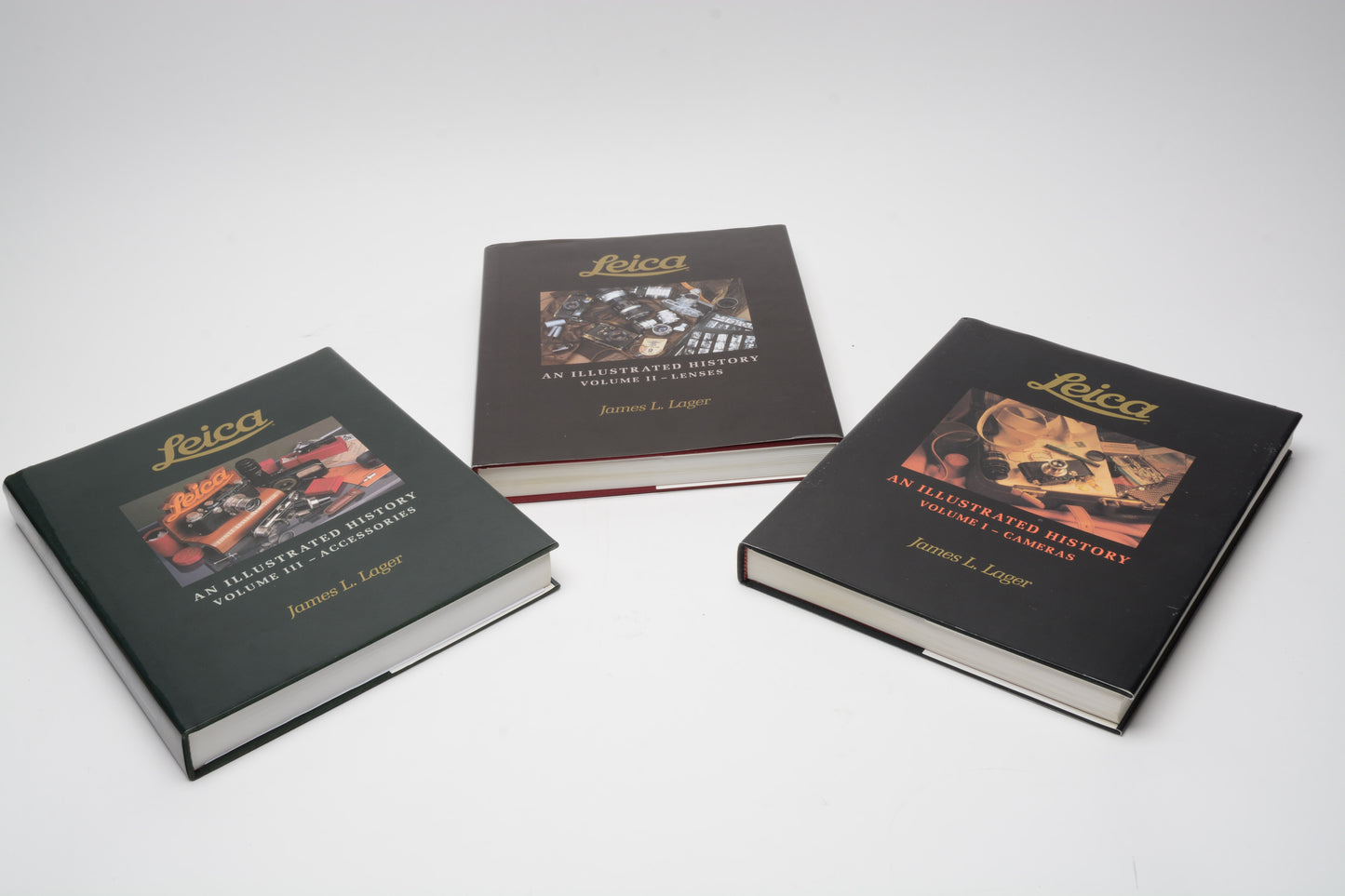 Leica: An Illustrated History Volume I, II, III (Full Trilogy) *Autographed*