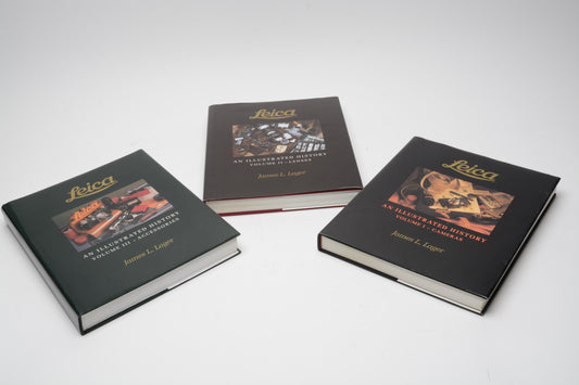 Leica: An Illustrated History Volume I, II, III (Full Trilogy) *Autographed*