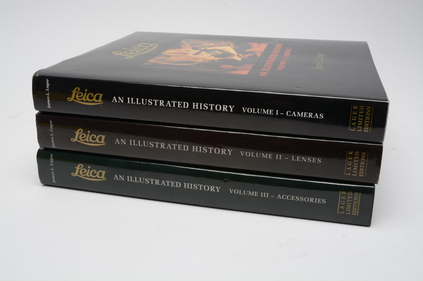 Leica: An Illustrated History Volume I, II, III (Full Trilogy) *Autographed*