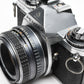 Pentax ME 35mm SLR w/50mm f2 lens, new seals, tested, accurate, nice!
